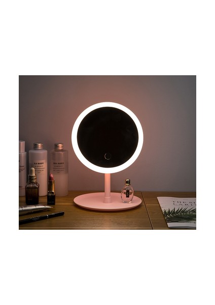 LED Işıklı Makyaj Aynası – 3 Renk Ayarı, USB Şarjlı fiyatları