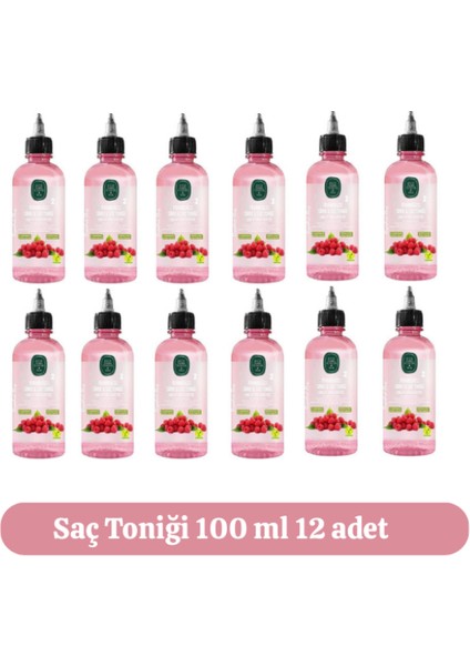 Saç Toniği 100ML Frambuazlı Sirkeli (12 Li Set)