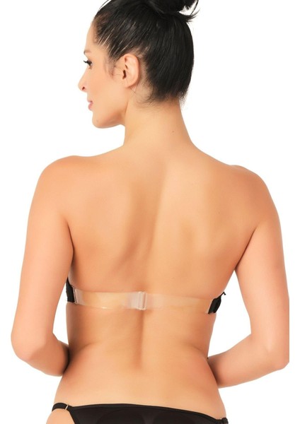 Siyah Mı Emay 701 Şeffaf Askılı Sütyen