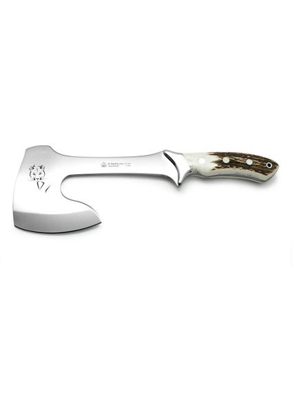 Puma Ip El Hacha Stag, With Lasered Puma Head Balta