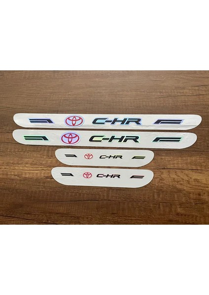 Toyota C-Hr Aynalı Kapı Eşiği 4' Lü Seti