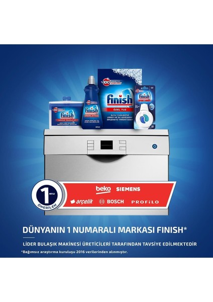 Bulaşık Makinesi Tuzu 1,5 kg Kireç Önleyici Su Yumuşatıcı Etkili Formül Uzun Ömürlü