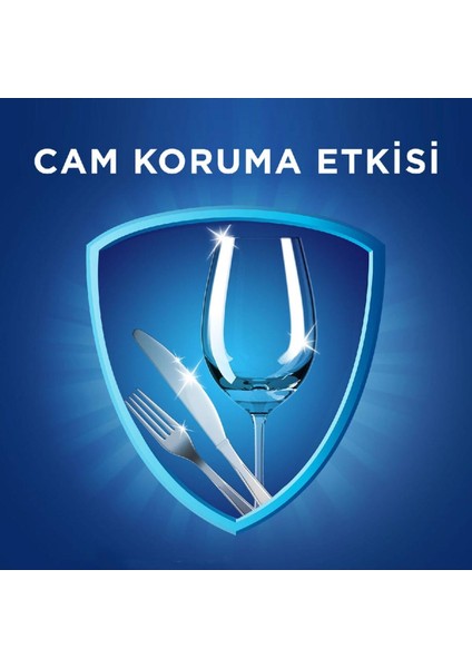 Hepsi Bir Arada Konsantre Jel Bulaşık Makinesi Deterjanı 1000 ml Limon Kokulu Cam Koruma Özellikli