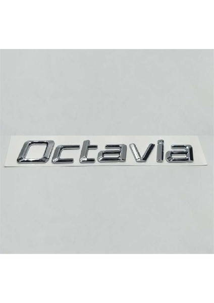25 Mtj 8991A - Yazı (Octavia) Arka Krom (182MM) Octavia 09-13