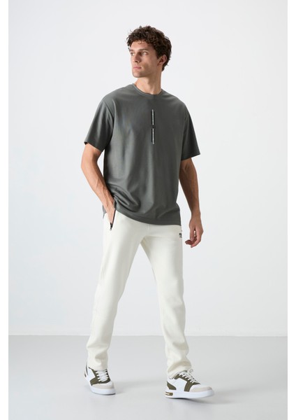 Carlo Ekru Şardonlu Erkek Eşofman Alt - 84942