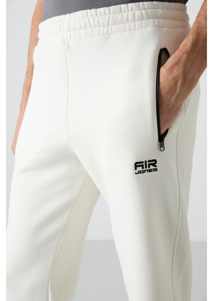 Carlo Ekru Şardonlu Erkek Eşofman Alt - 84942