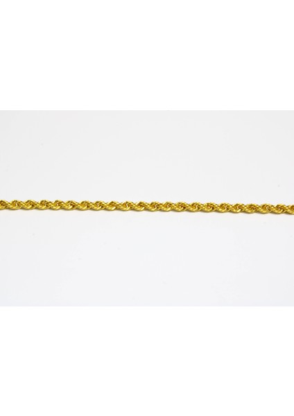 14 Ayar Gerçek Altın Halat Künye KNY4079 indirimleri