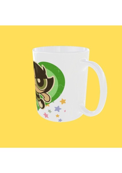 Powerpuff Gırls Temalı 3'lü Set Tasarım Arkadaş Kupa