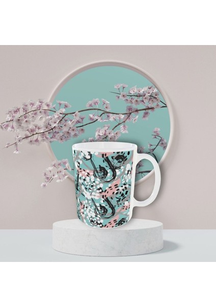 Modern Pastel Renkli Desenli Tasarım Kupa fırsatları