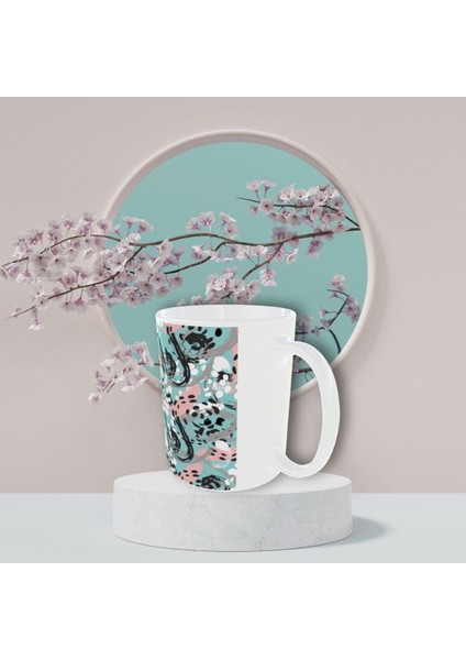 Modern Pastel Renkli Desenli Tasarım Kupa indirimleri