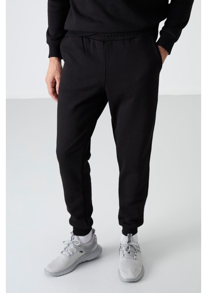 Andy Siyah Şardonlu Erkek Eşofman Takım - 85190