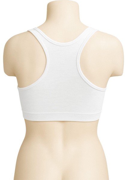 Beyaz Mı Emay 1817 6&apos;lı Pedli Sporcu Sütyen