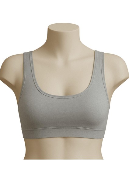 Gri Mı Emay 1816 6&apos;lı Pedli Kalın Askılı Alıştırma Sütyeni fiyatları