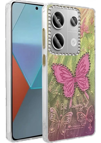 Xiaomi Redmi Note 13 Pro 4g Kılıf Blade Aynalı Desenli Kapak - Desen 5 fiyatları