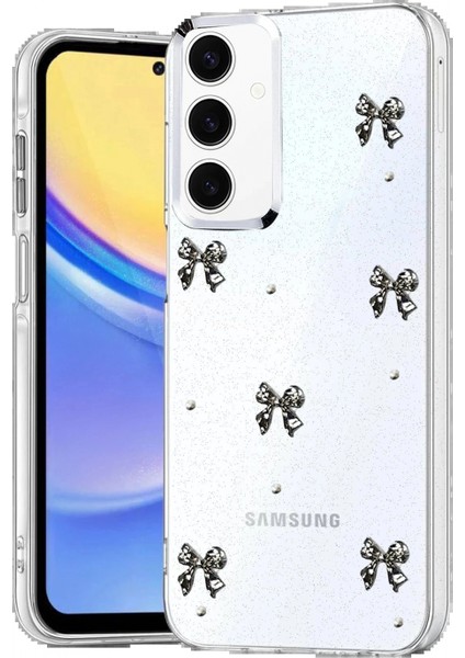 Samsung Galaxy A35 5g Fiyonk Desenli Kapak - Desen 10