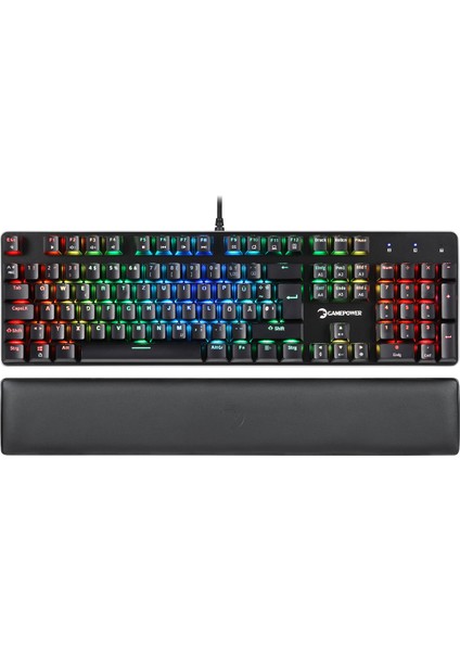 Ogre Rgb 60M Blue Switch Almanca Q USB Mekanik Gaming Klavye fırsatları