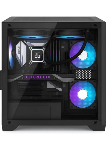 Titan 3x Rgb Fan Temperli Cam USB 3.0 Akvaryum Oyuncu Bilgisayar Kasası fiyatları