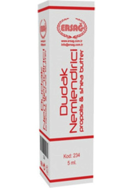 Ersağ Dudak Nemlendiricisi 5 ml fiyatları