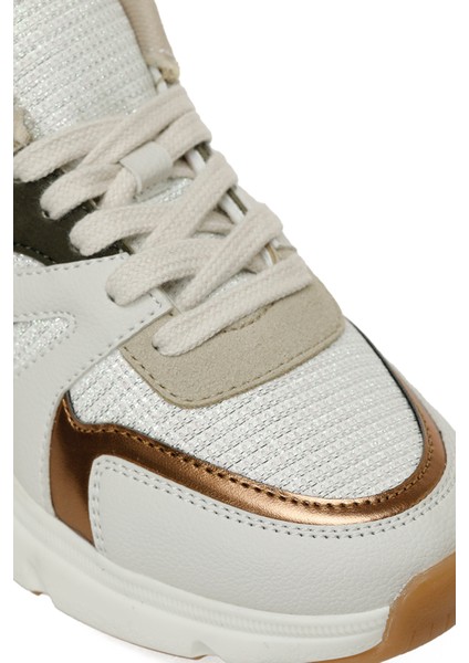 25K-3011 5pr Bej Kadın Sneaker
