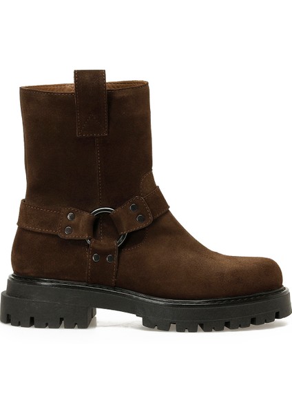 REFILE 5PR Kahverengi Kadın Biker Bot fiyatları