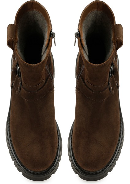 REFILE 5PR Kahverengi Kadın Biker Bot fırsatları