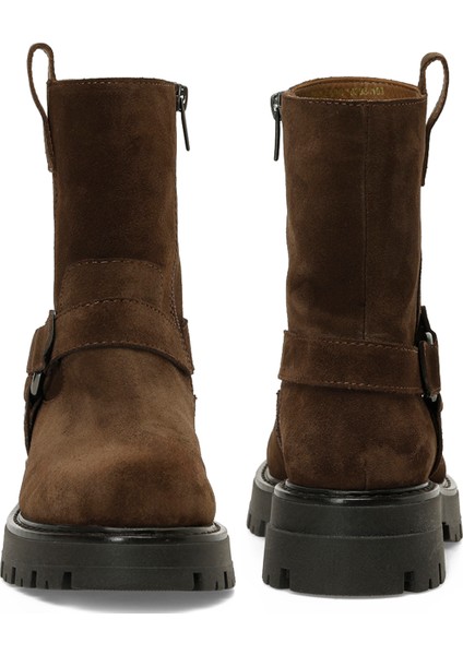 REFILE 5PR Kahverengi Kadın Biker Bot indirimleri