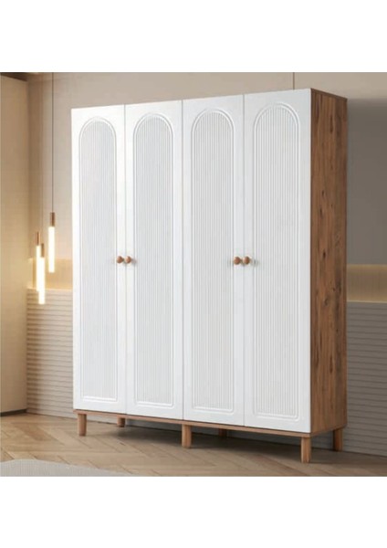 Bera 4 Kapılı Çiğdem Dolap