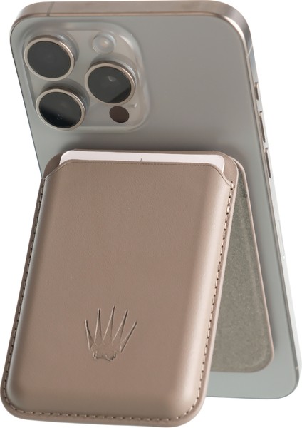 Kickstand Standlı Vizon Magnetik Yapıştırmalı Mıknatıslı Kartlık