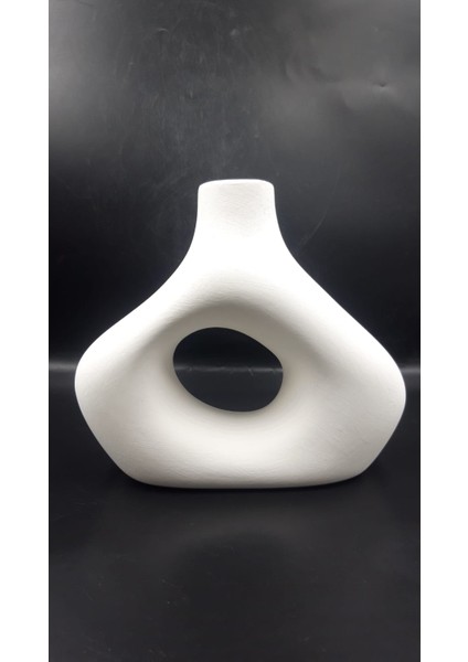 Asimetrik Vazo – Boyamaya Hazır Çini Bisküvi Dekoratif Obje fiyatları