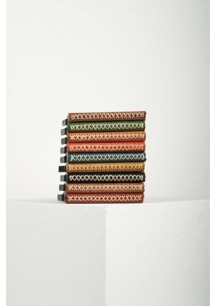 Cortex Slim Buttero Mavi Hakiki Deri Bölmeli Kızaklı Mekanizmalı Kartlık fırsatları