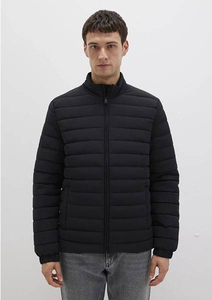 Siyah Şişme Mont 0110618-71379 fırsatları