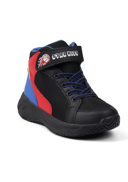 Unisex Çocuk Siyah Basket Spor Ayakkabı - Renkli, Rahat Günlük fiyatları