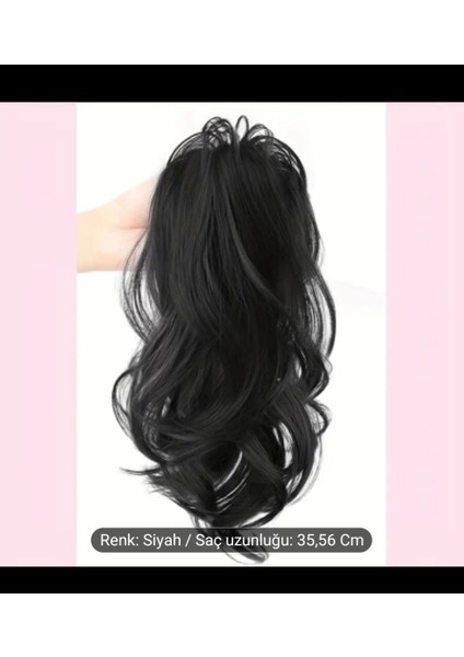 Peruk At Kuyrugu Kadın Erkek Saçı Fiber Isıya Dayanıklı Tak Çık Saçlar modelleri