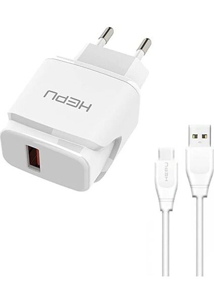2.1A Hızlı Şarj Adaptör – USB Çıkışlı, Type-C Kablo Dahil Hızlı Şarj Destekli fiyatları