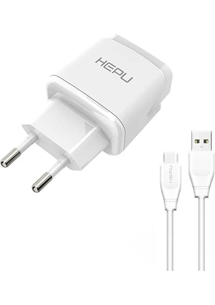 2.1A Hızlı Şarj Adaptör – USB Çıkışlı, Type-C Kablo Dahil Hızlı Şarj Destekli modelleri