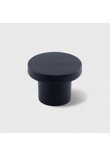 Çekmece Mutfak Mobilya Dolabı Dolap Kulpu Kulbu Metal Kulpları Rezene Siyah Kulp Düğme Tek Vidalı