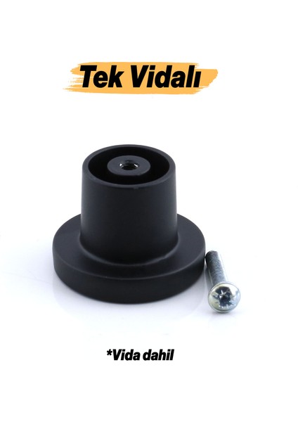 Çekmece Mutfak Mobilya Dolabı Dolap Kulpu Kulbu Metal Kulpları Rezene Siyah Kulp Düğme Tek Vidalı fırsatları