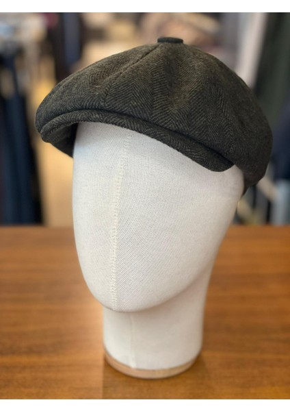 Tommy Shelby Peaky Blinders Model Balıksırtı Kaşe Kasket
