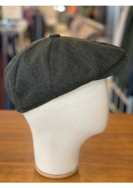 Tommy Shelby Peaky Blinders Model Balıksırtı Kaşe Kasket modelleri