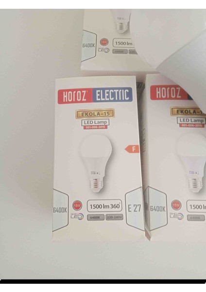 Elektrik 15 Watt LED Ampul modelleri