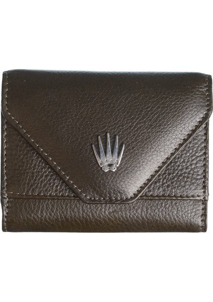 Akorde Yeşil Hakiki Deri Kartlık