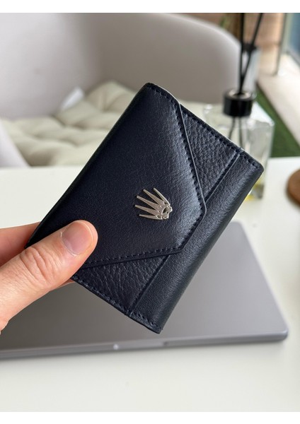 Akorde Lacivert Hakiki Deri Kartlık fiyatları