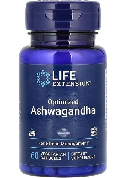 Optimized Ashwagan. 60 Vegetarian Capsules