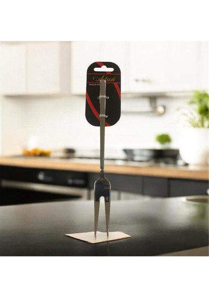 Roma 22 cm Servis Çatal Sade 18/10 Cr-Ni