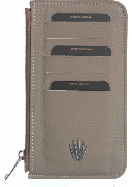 Lexis Vizon Hakiki Deri Fermuarlı Kartlık