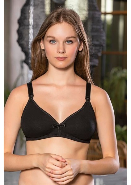 Pamuklu Emzirme Sütyeni Siyah (MGP1080) fiyatları