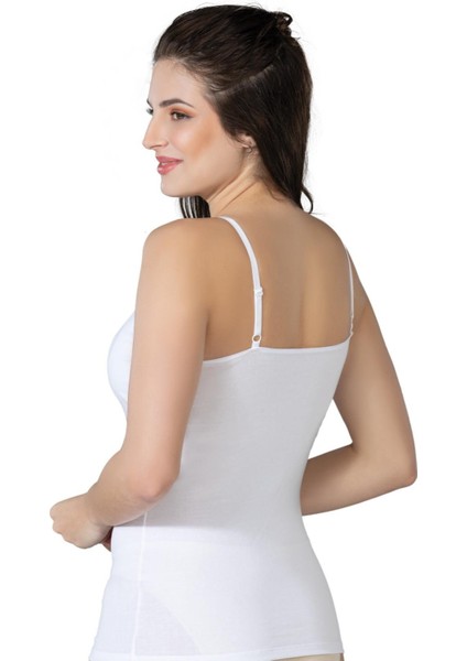 Beyaz Mı Emay 1412 Modal Cotton Kaplı Atlet