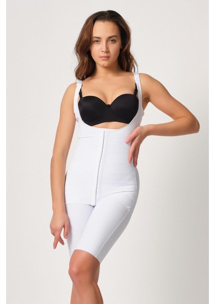 Beyaz Mı Emay 2915 Agraflı Yelek Karyoka Destekli Boy Korse modelleri