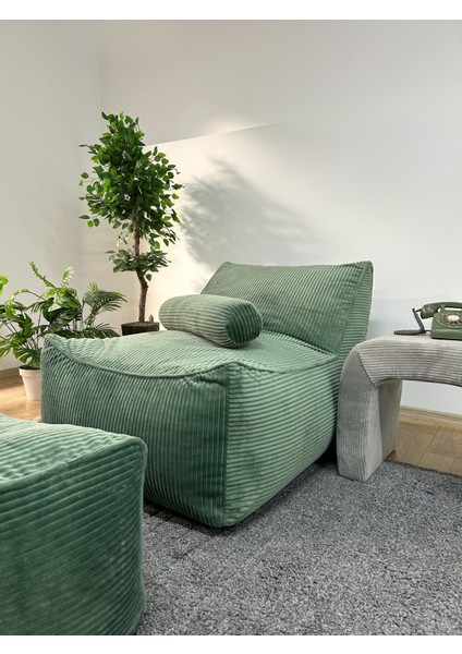 Luna Armut Puf Koltuk Takımı | Kadife Fitilli Kumaş | Kaydırmaz Tabanlı Tv & Oyun Koltuğu – Katt fırsatları