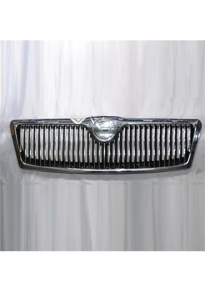 25 1Z0853661X - Panjur Ön Komple (Izgara Çıtaları Dış Yüzey Krom) Octavia 04-13